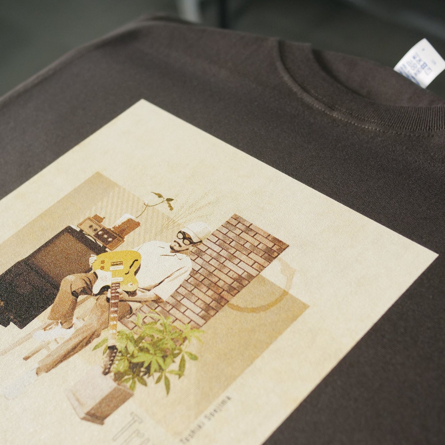 "True" T-shirt [Sumi Black M/L/XL]