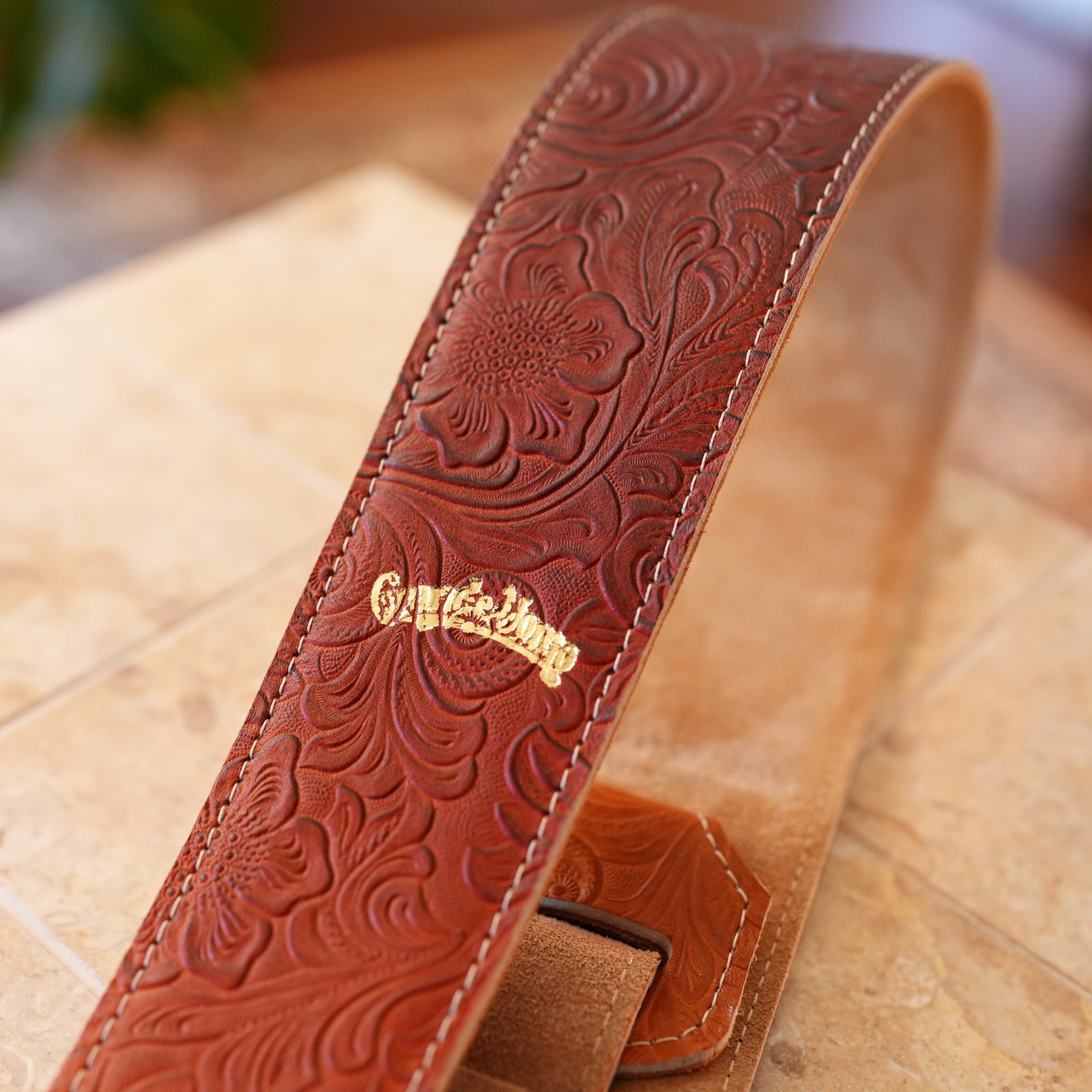 Toshiki Soejima Signature Straps - Sunburst Brown｜国産レザー
