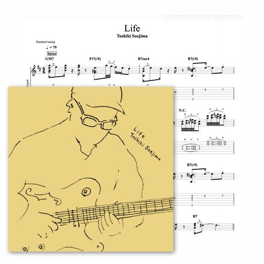 【TAB】Life - Toshiki Soejima｜Official Guitar TAB PDF